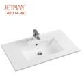 Jm4001-81 Hoogwaardige moderne stijl witte keramische gootsteen badkamer ijdelheid bekken